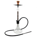 Guangzhou WOYU 1 hose shisha pipe molasses catcher cheap price glass hookah